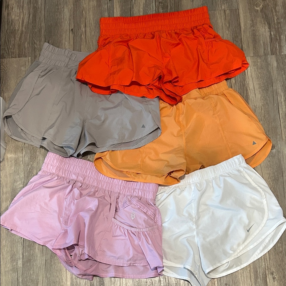 Women's Multi-Color Running Shorts Collection- Free People, Vitality, & Nike